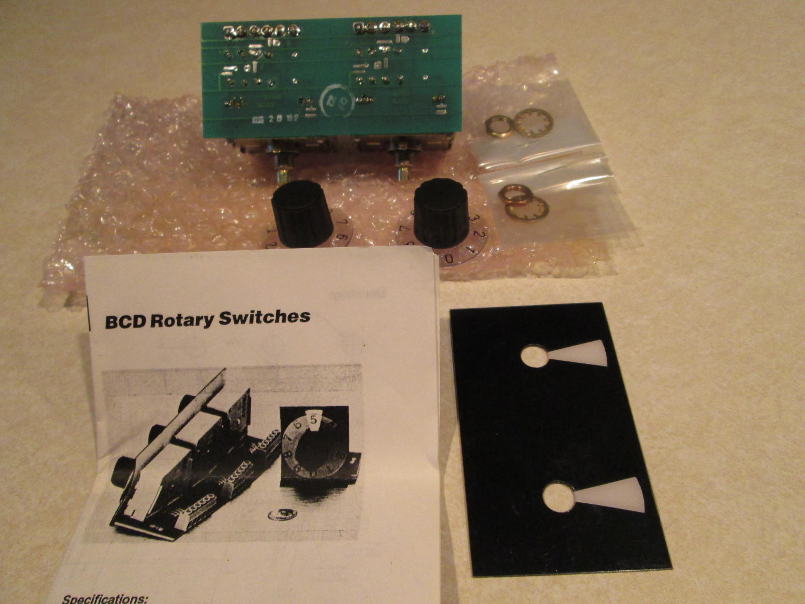 KEP RSW-02-1 RSW ROTARY BCD SWITCH RSW021 (NEW)