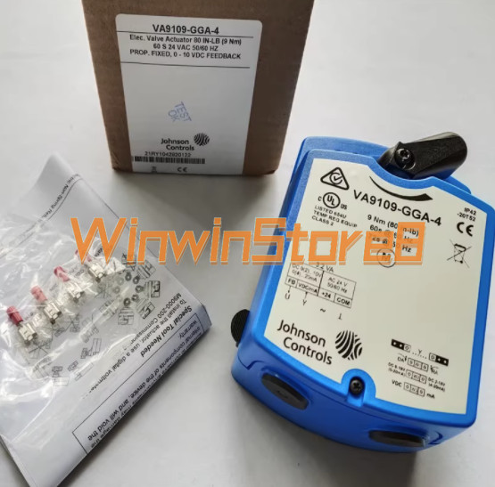 1PCS 24V floating point control ball valve 9Nm water valve driver VA9109-AGA-4