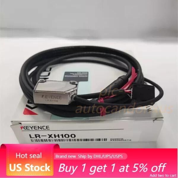 1pcs KEYENCE LR-XH100 Laser Sensor Amplifier Separated Sensor Head NEW in Box