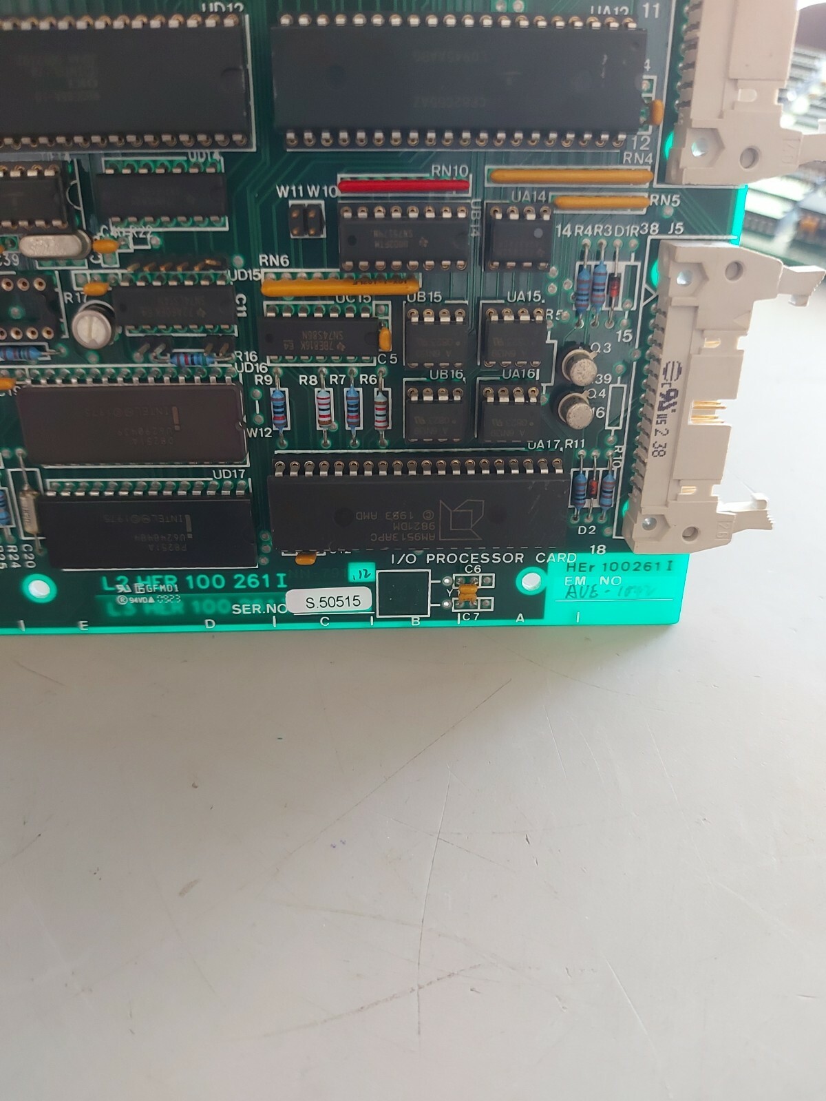 NORCONTROL NN-791.12 I/O PROCESSOR CARD HEr100261 I