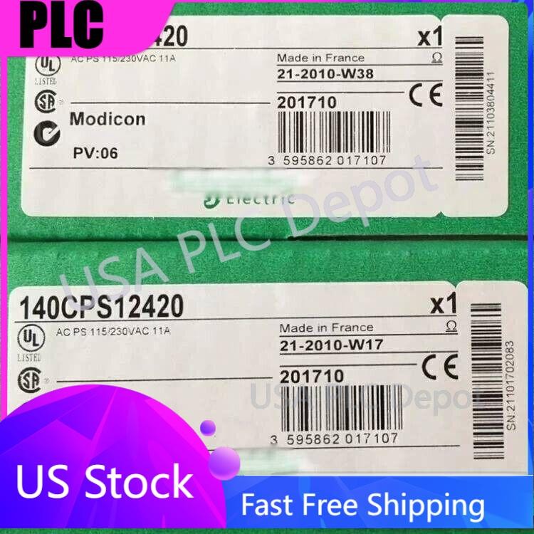 Schneider Electric 140CPS12420 Modicon 140CPS12420 NEW 1pcs