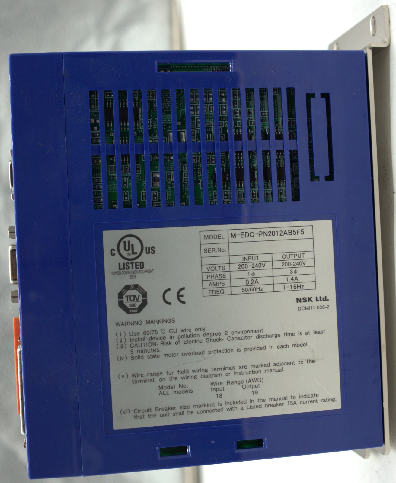 NSK EDC Servo Drive/Controller – M-EDC-PN2012AB5F5