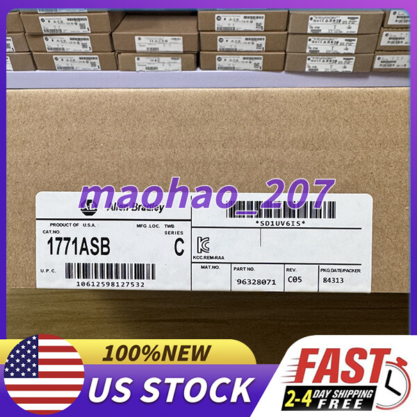 Allen-Bradley 1771-ASB Remote I/O Adapter Module New Sealed Free Shipping