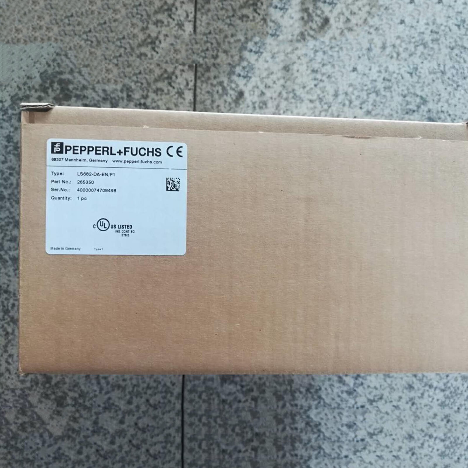 1PCS New Pepperl+Fuchs LS682-DA-EN/F1 Optical Communicator Via DHL or FedEx