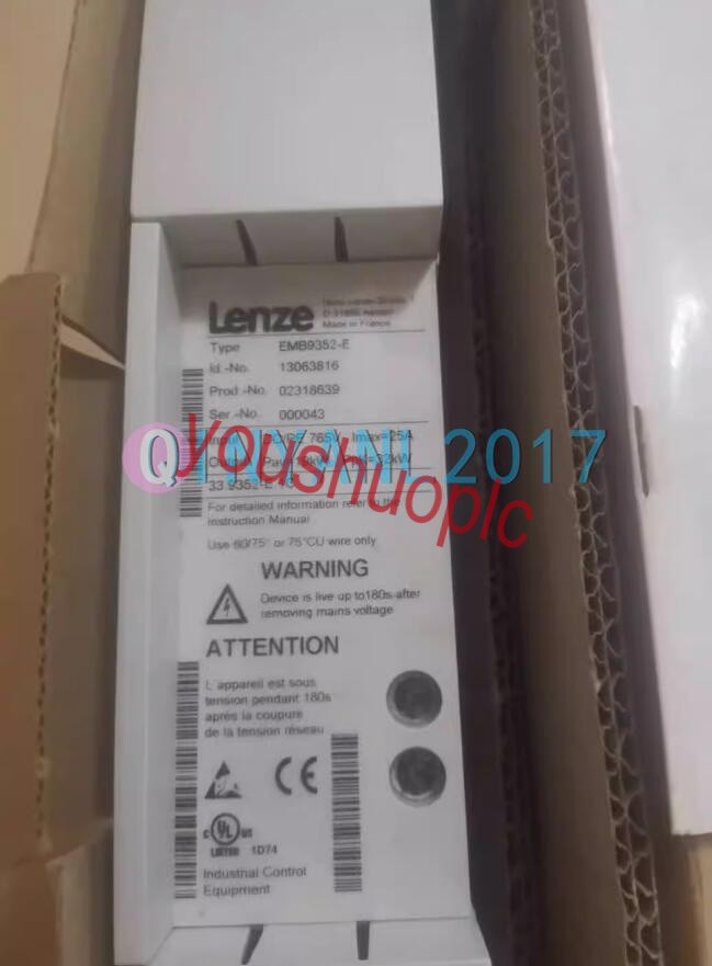 1PCS New Lenze EMB9352-E Inverter