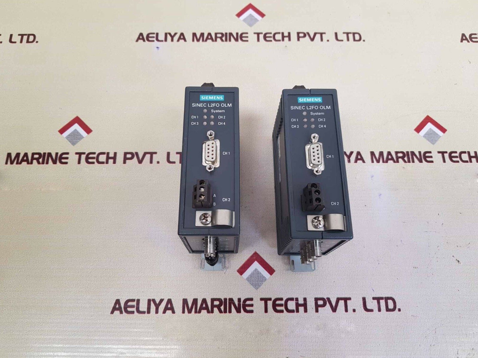 Siemens SINEC 6GK 1502-4AB10 Optical Link Module L2FO OLM/S4 24VDC 250MA