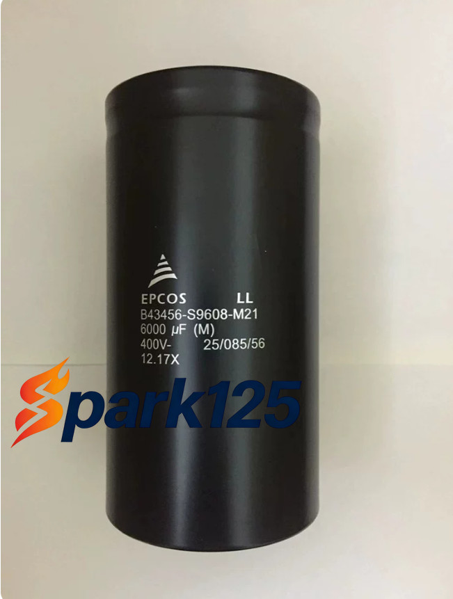 1PCS NEW Inverter aluminum electrolytic capacitor B43456-S9608-M21 400V6000UF
