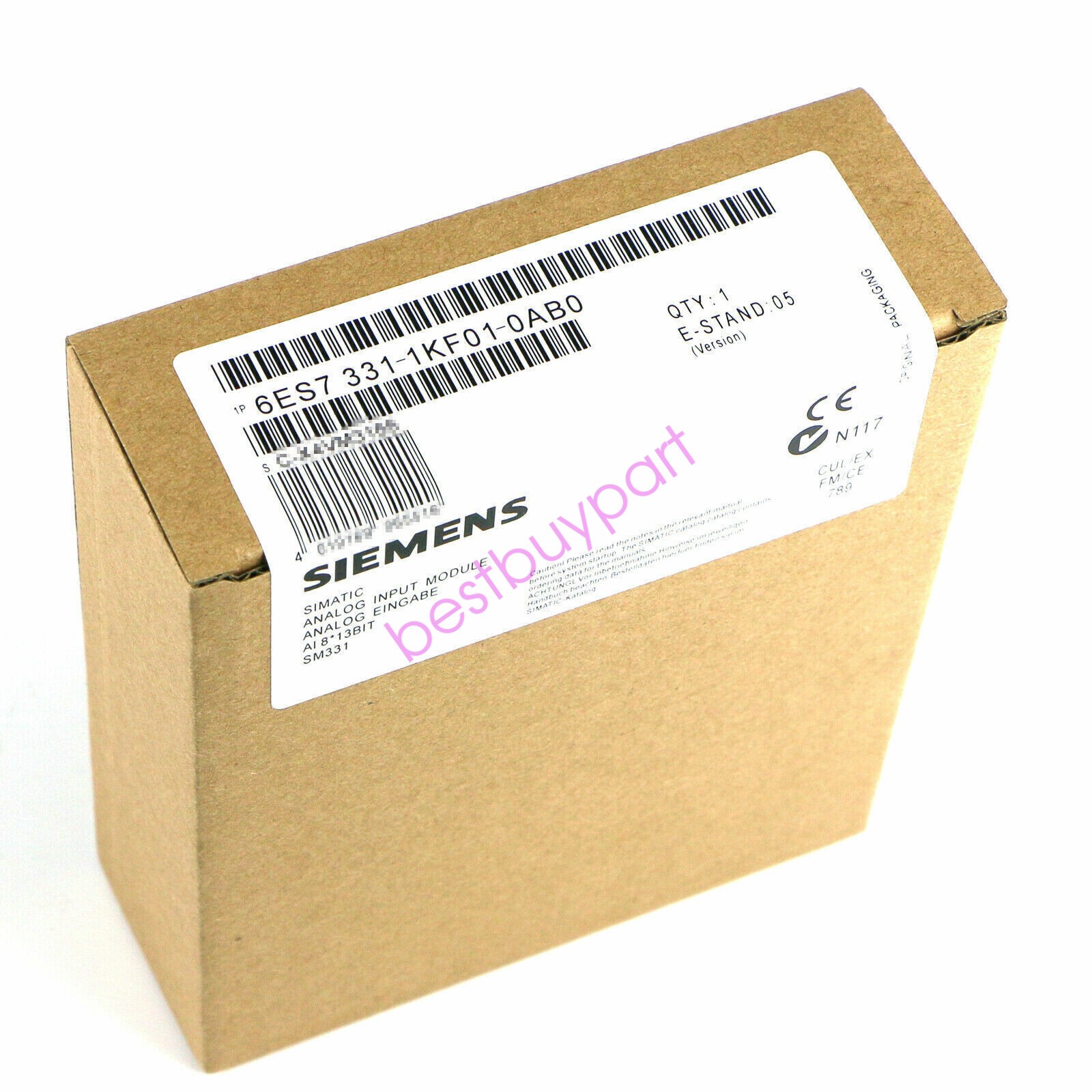 6ES7 331-1KF01-0AB0 NEW SIEMENS 6ES7331-1KF01-0AB0 S7-300 Analog Input Module