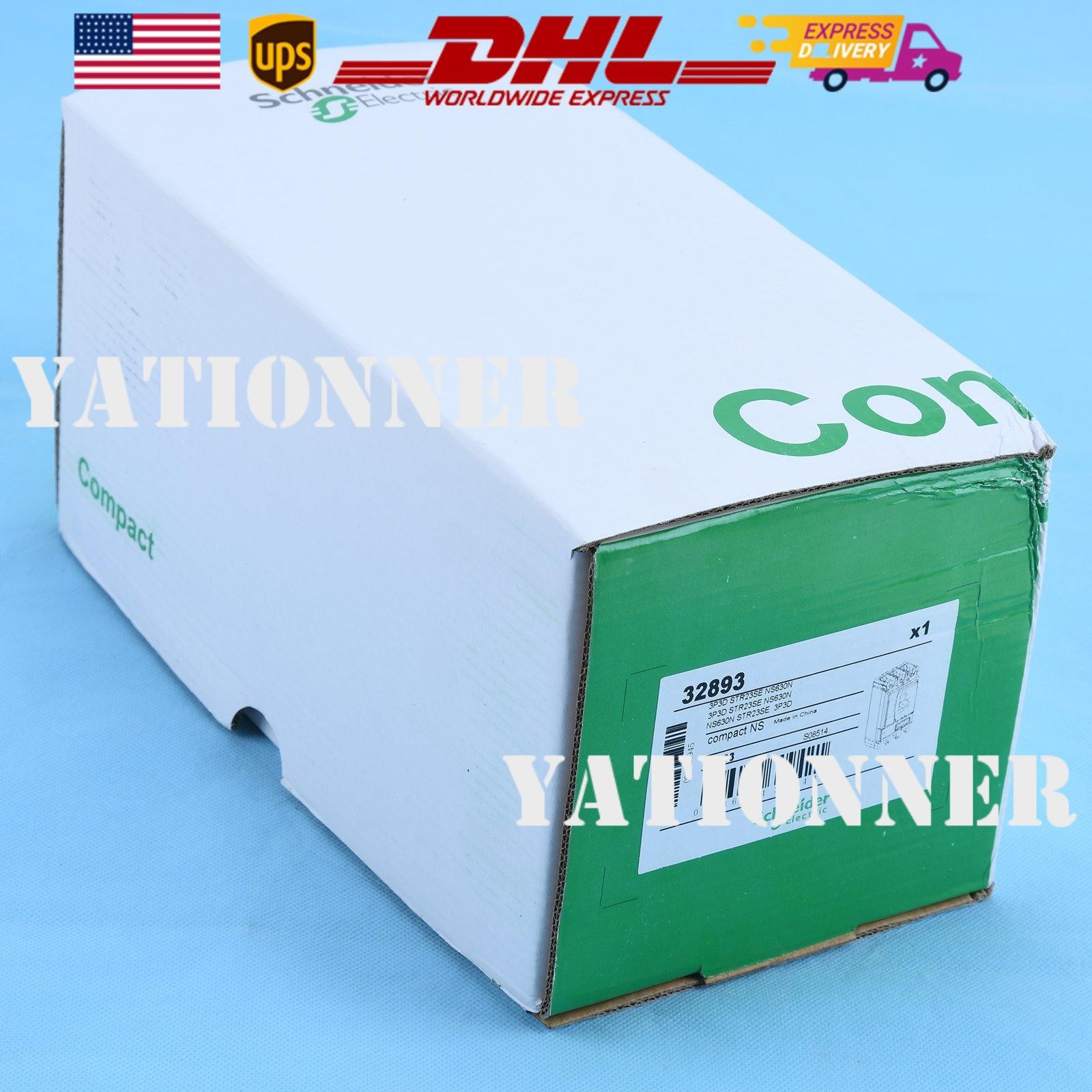 IPC New Schneider NS630N 3P 630A STR23SE Breaker Expedited Shipping