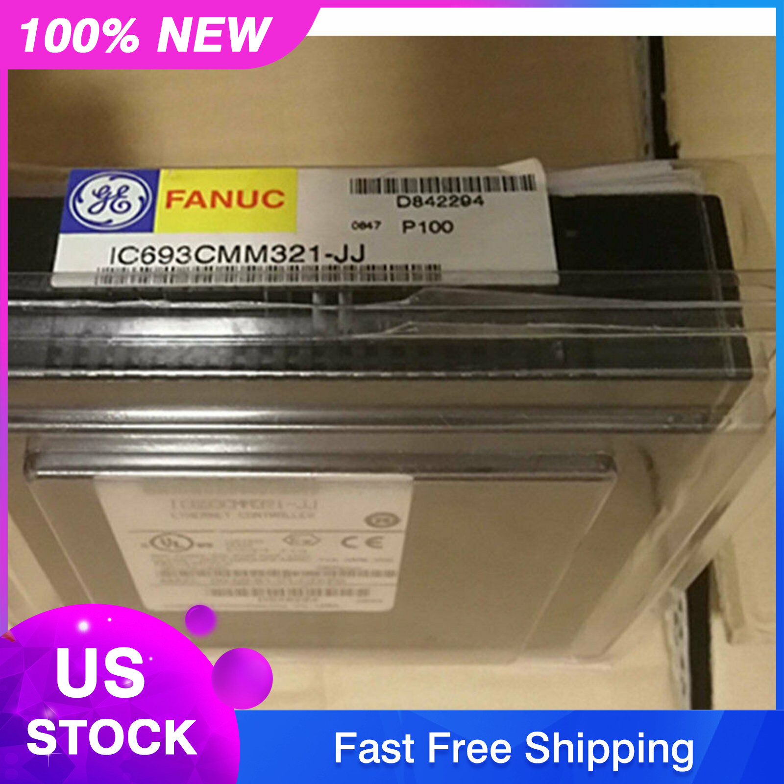 IC693CMM321-JJ New For Fanuc Ethernet Controller Module in box Free Shipping