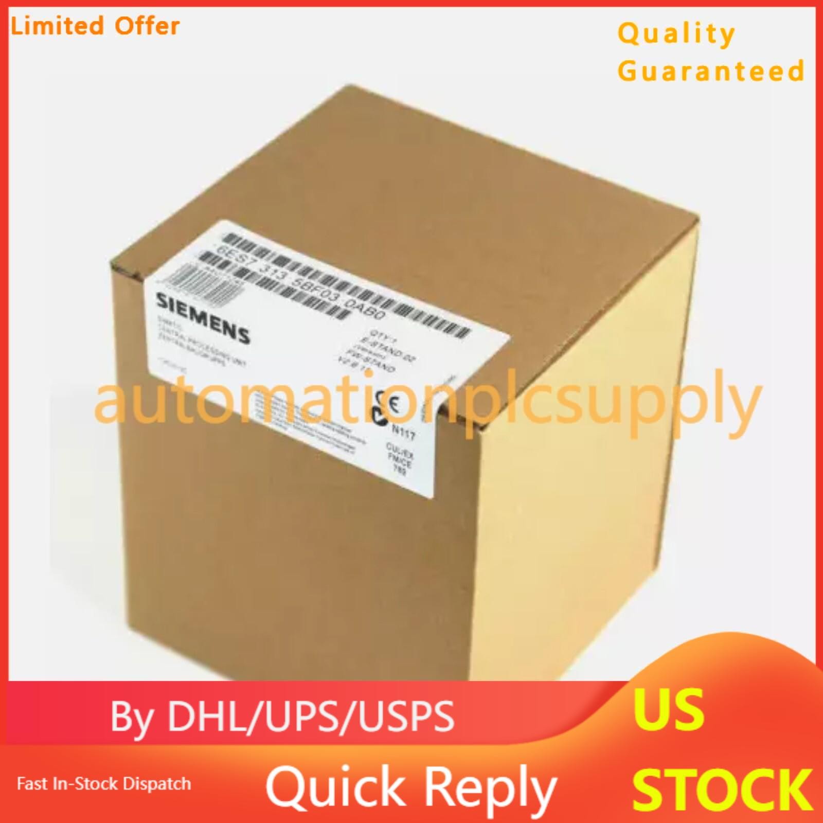 New Siemens CPU MODULE 6ES7313-5BF03-0AB0 6ES73135BF030AB0