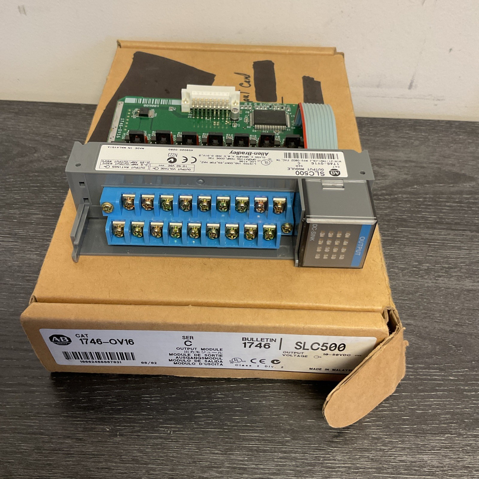 Allen Bradley 1746-OV16 Ser C New Open Box