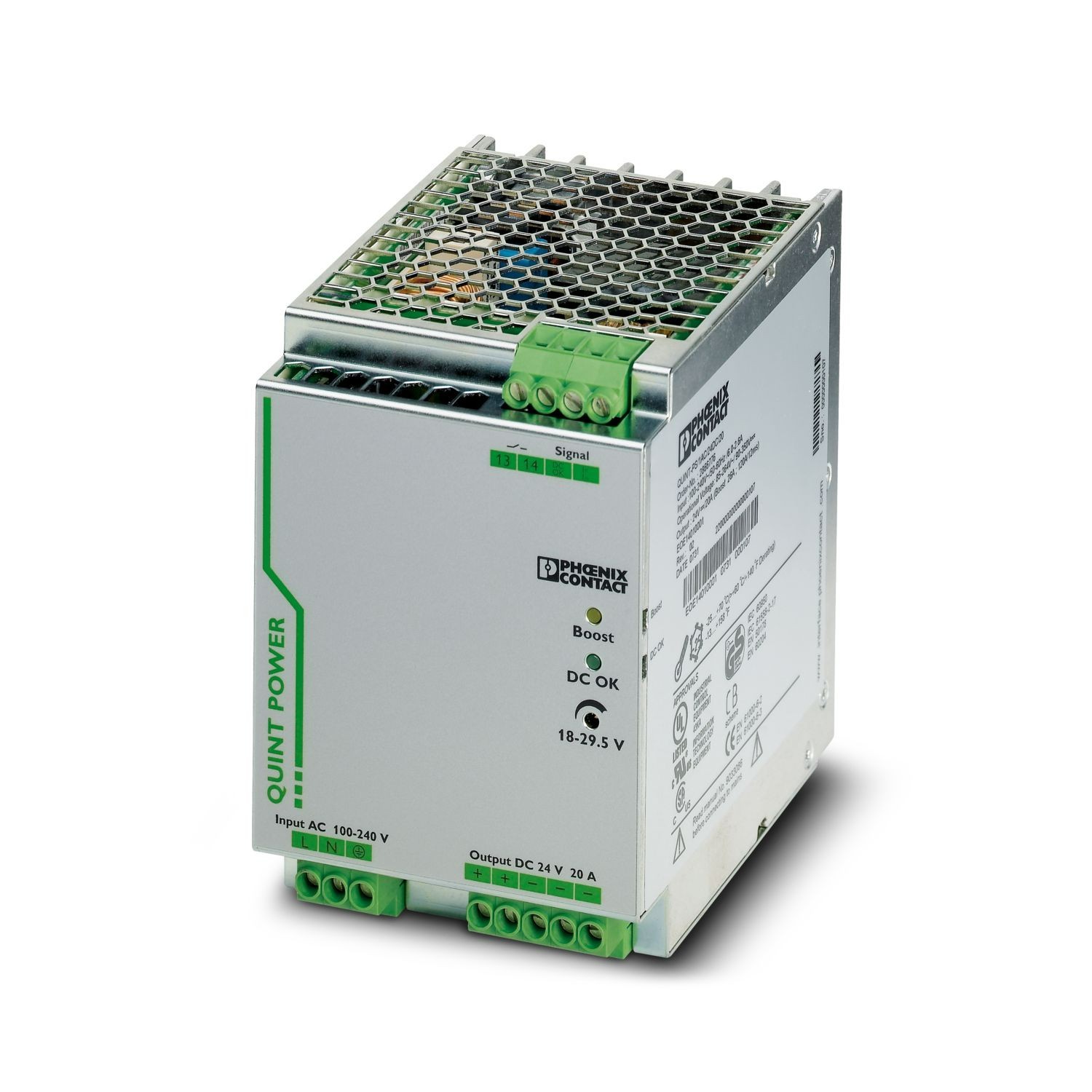 PHOENİX CONTACT 2866776 QUINT-PS/1AC/24DC/20 Original Brand New2-4 Days Delivery