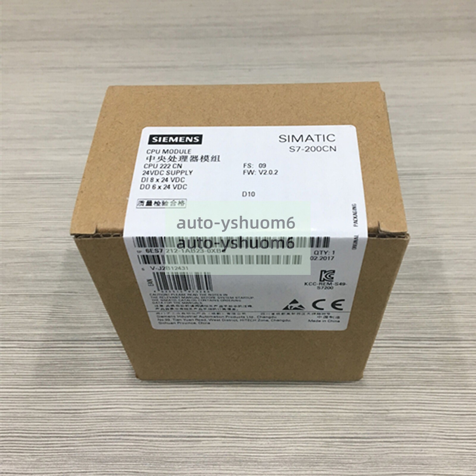 1PC Siemens 6ES7212-1AB23-0XB0 6ES7 212-1AB23-0XB0 Module PLC New In Box