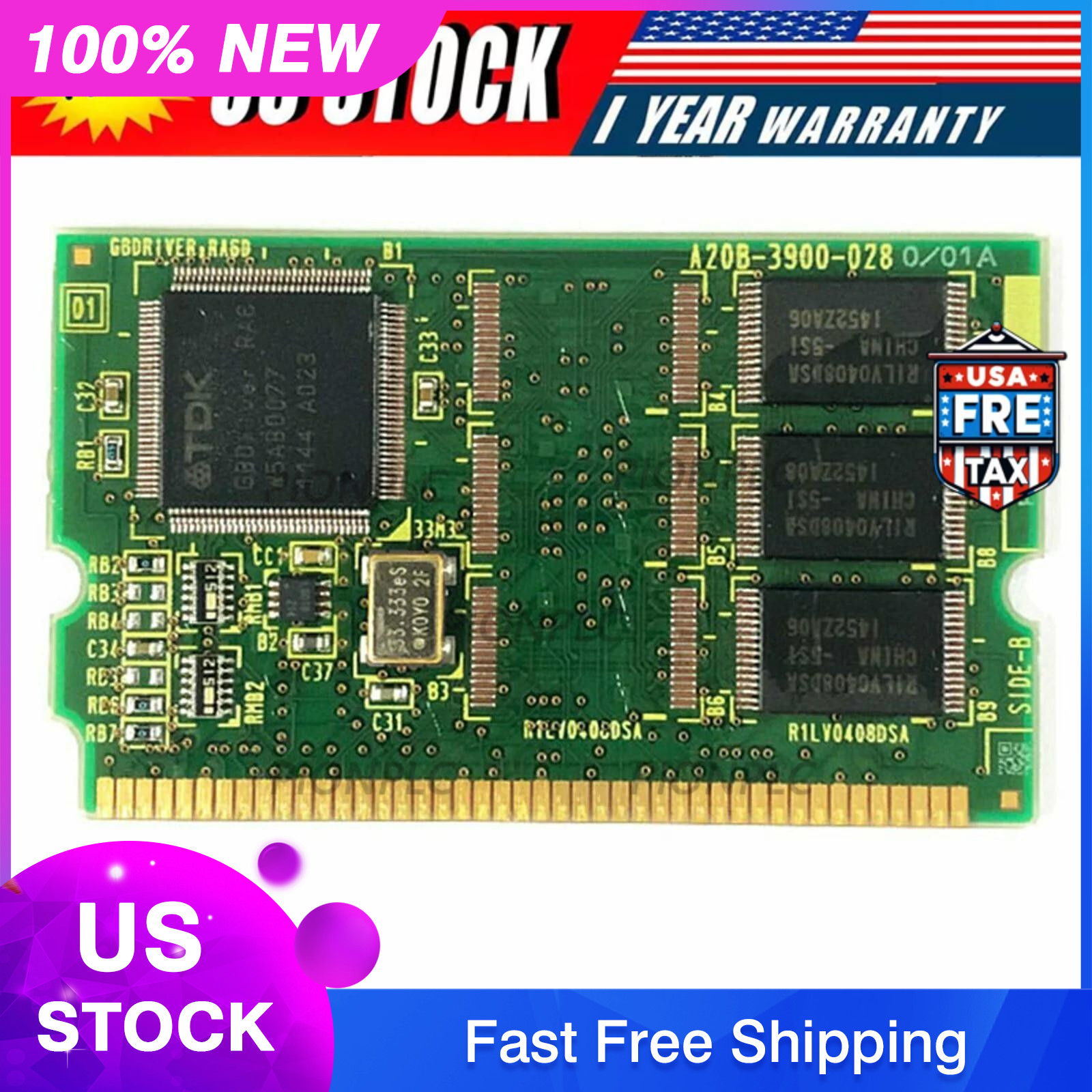 New FANUC A20B-3900-0280 Circuit Board A20B39000280 Fast Shipping US Free TAX
