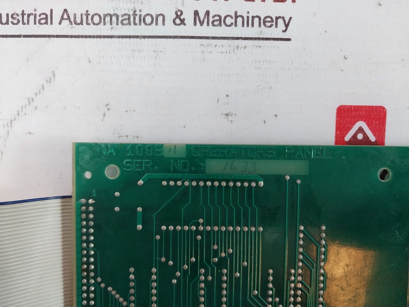 NORCONTROL AUTOMATION NA 1008.1 Operators Panel HA 220447 A/A (Not Working)