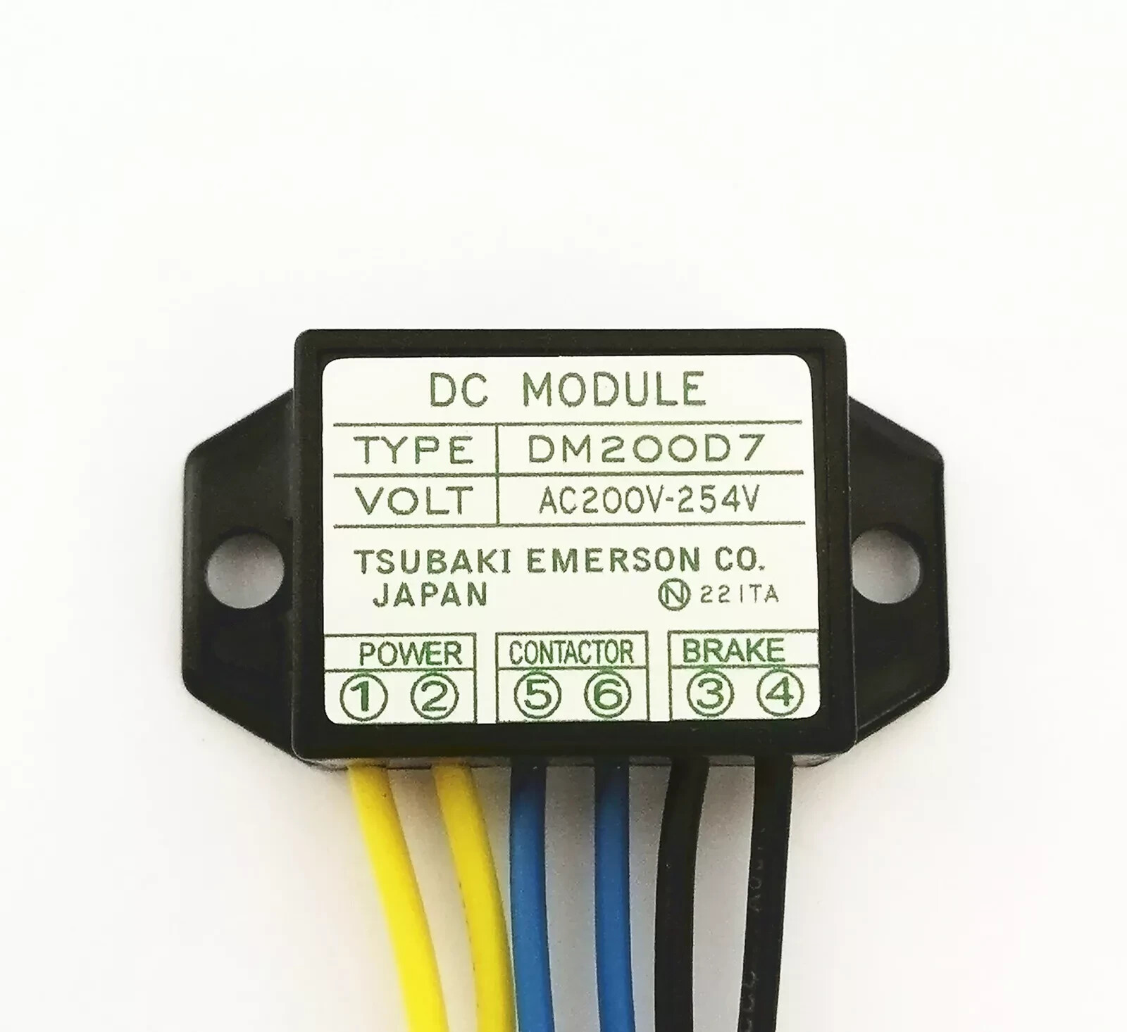 1X Motor Brake Rectifier Rectifier DC MODULE DM200D7 AC200V-254V