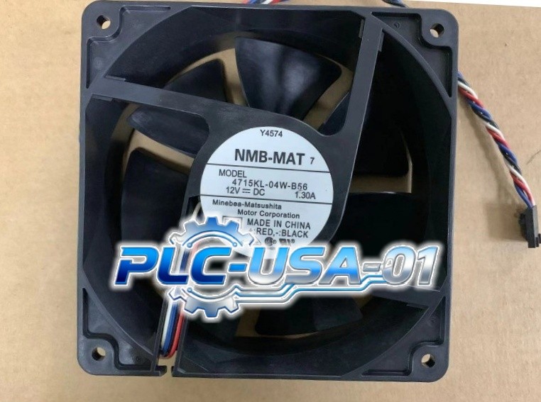 1PCS New NMB-MAT 4715KL-04W-B56 Cooling Fan 4Pin 12V 1.30A Fast shipping