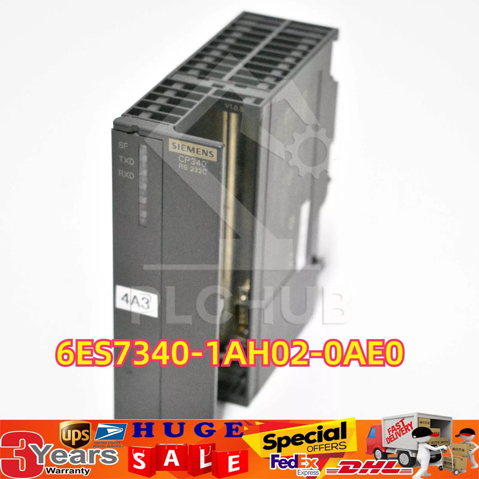 New Siemens 6ES7 340-1AH02-0AE0 6ES7340-1AH02-0AE0 SIMATIC S7-300 CP 340