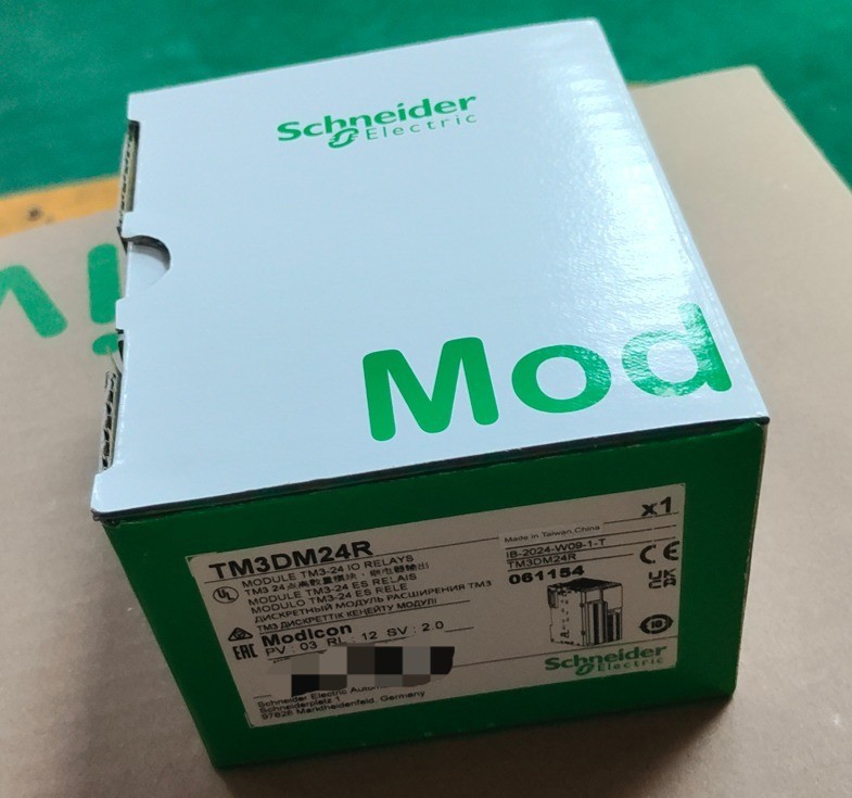 1PC New Schneider TM3DM24R Modicon TM3 Digital I/O Module, 24 Relay Outputs PLC