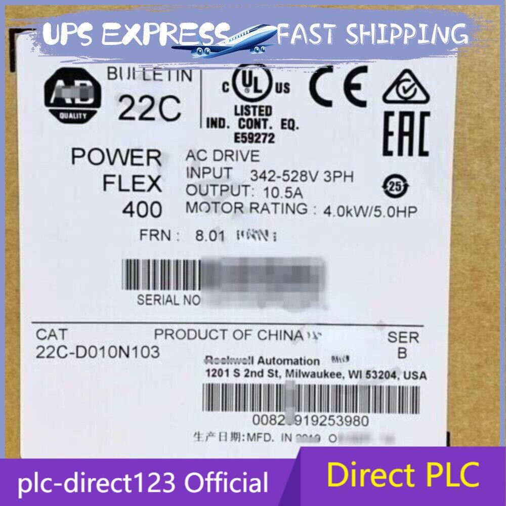 22C-D010N103 AB PowerFlex 400 4 KW 5 HP AC Drive 22CD010N103 NEW GN US Free Tax