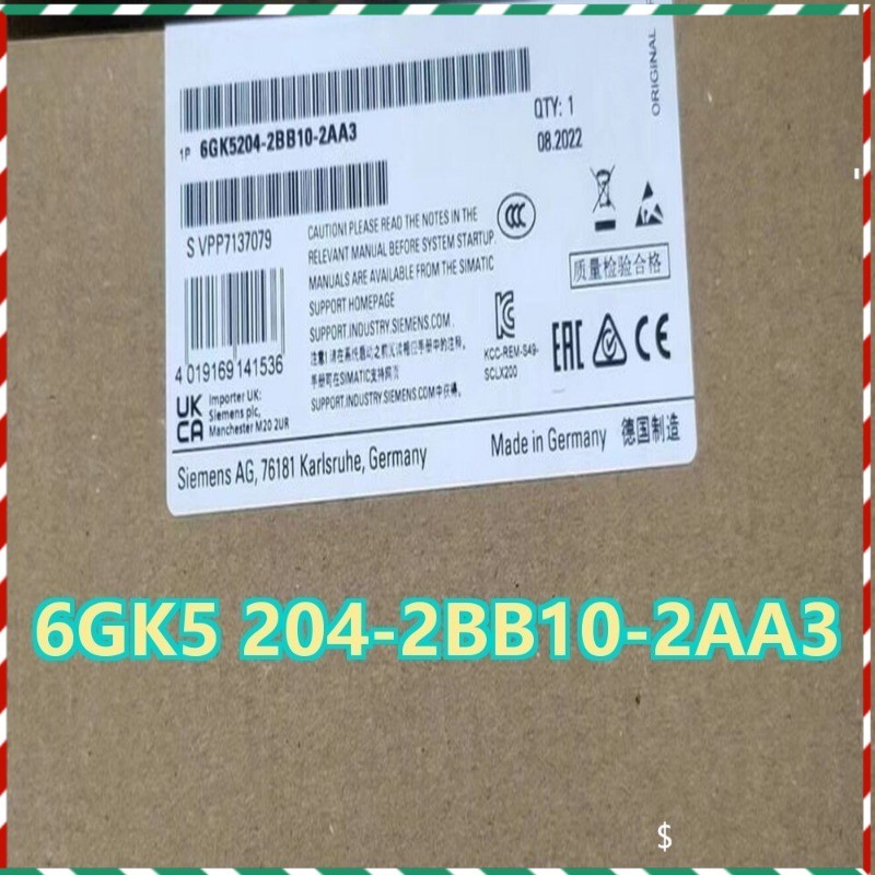 6GK5 204-2BB10-2AA3 1PC New SIEMENS 6GK5204-2BB10-2AA3 Managed IE Switch Module