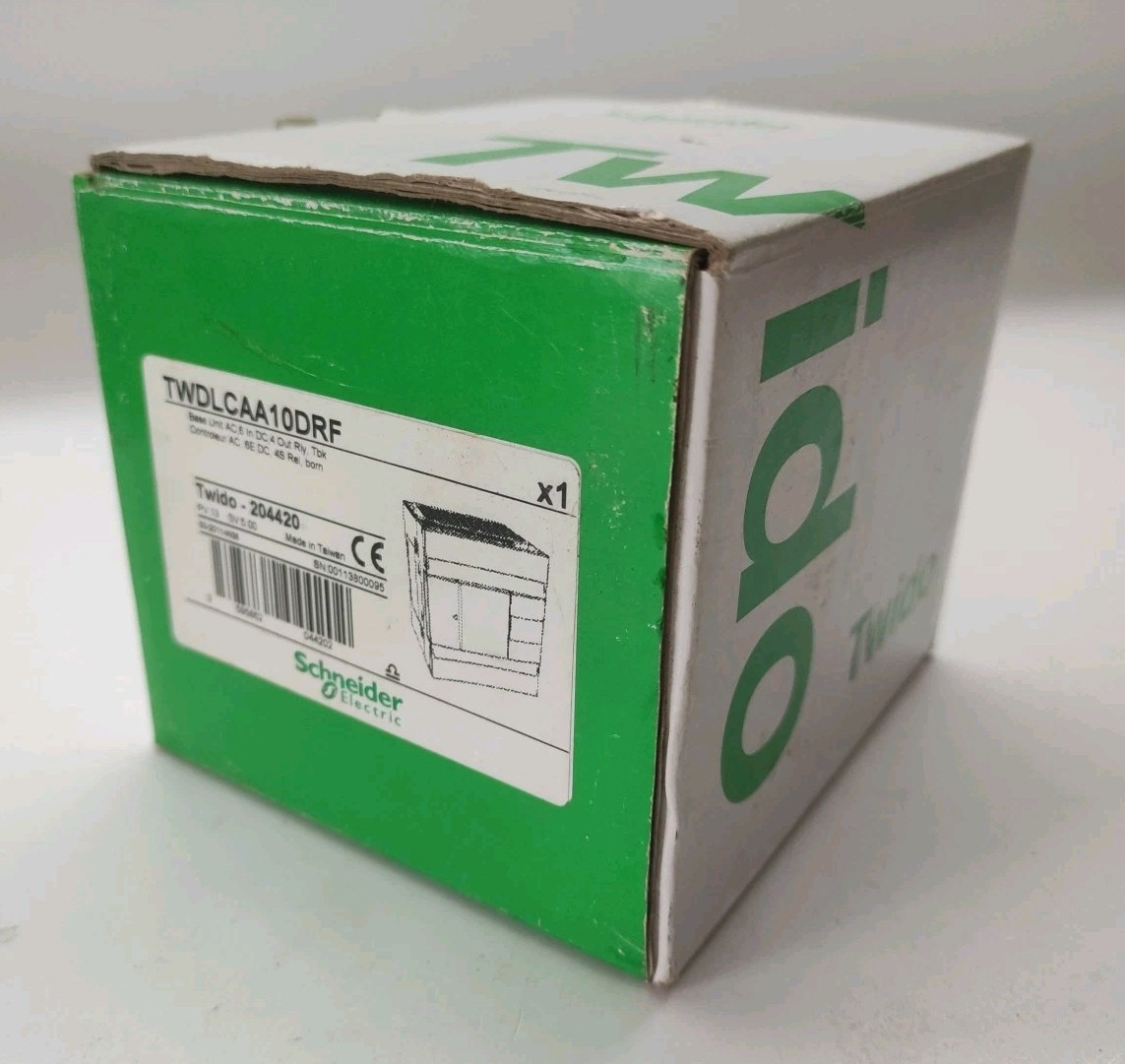Schneider TWDLCAA10DRF Base Unit Twido 204420, 100-240V. AC Power Supply