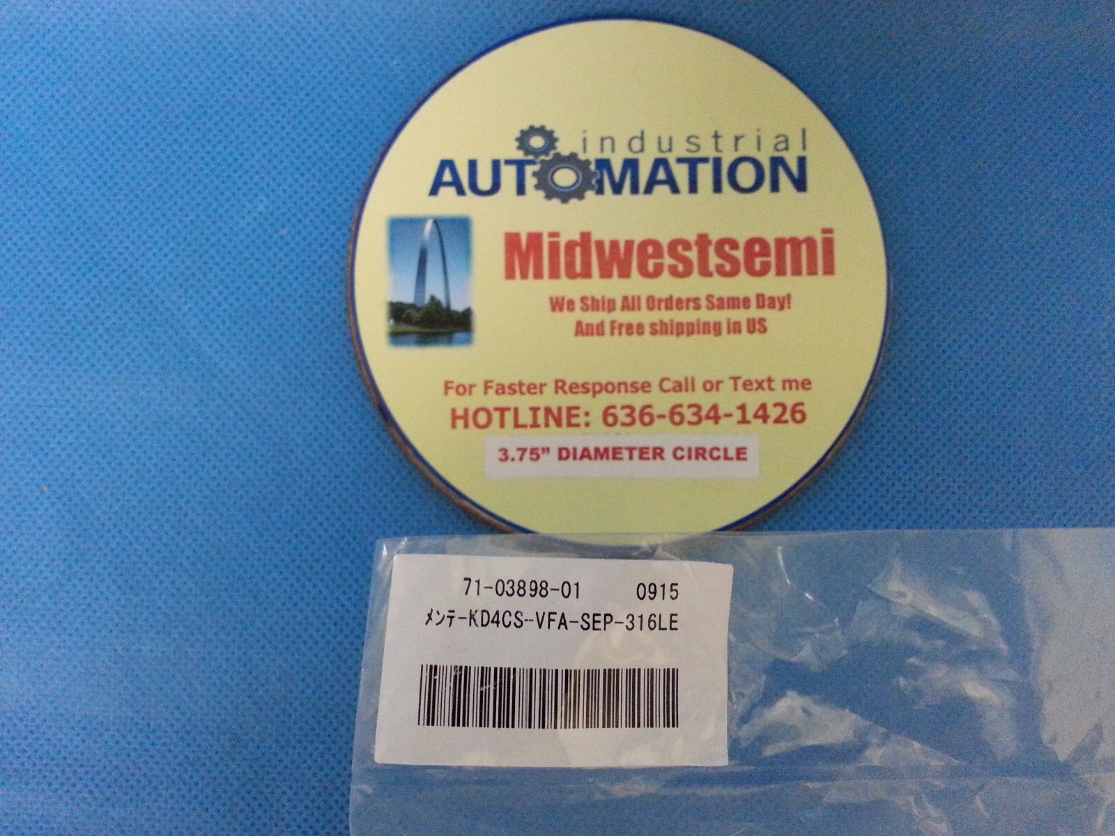 FREESHIPSAMEDAY SCV KD4CS-VFA-SEP-316LE DIAPHRAGM VALVE PFA-SEAT 71-03898-01