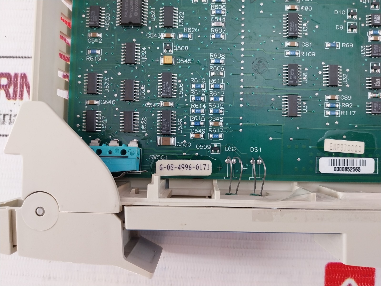 HONEYWELL 51402599-100 15 SIOM Backplane System MU-PLAM02 Rev A 51304754-150