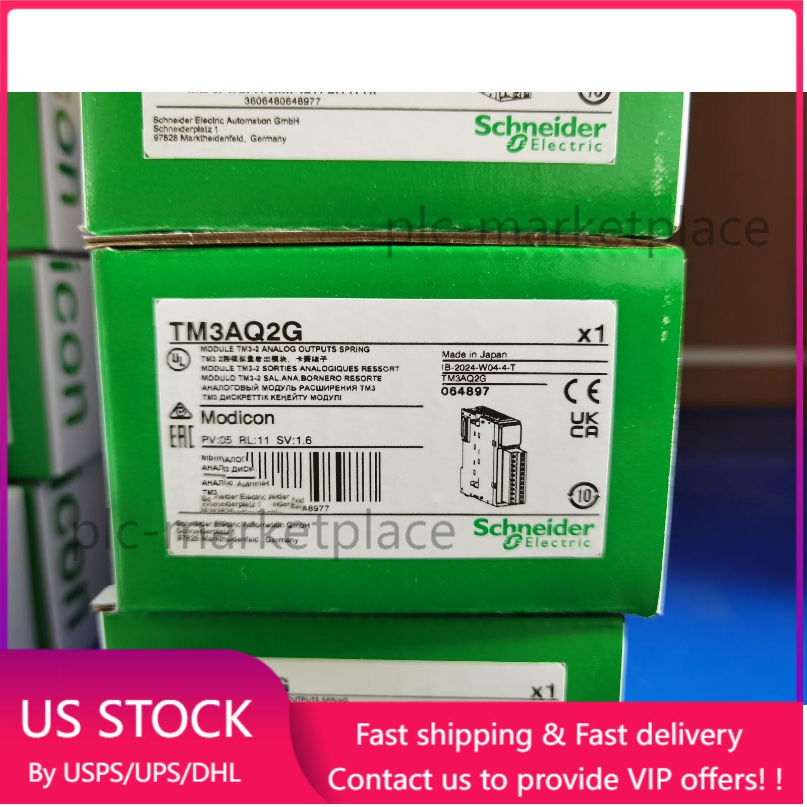 New Schneider TM3AQ2G PLC Module US Free TAX