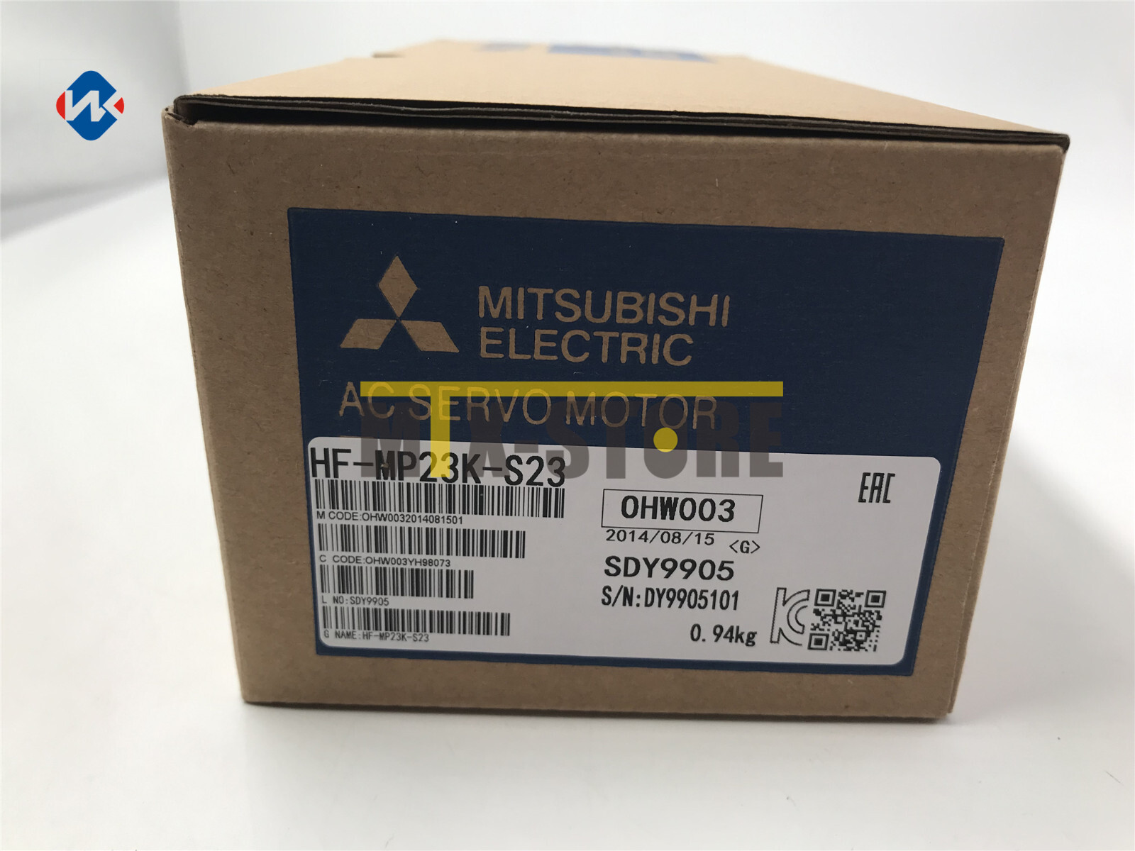 1pcs New IN BOX Mitsubishi AC servo motor HF-MP23K-S23