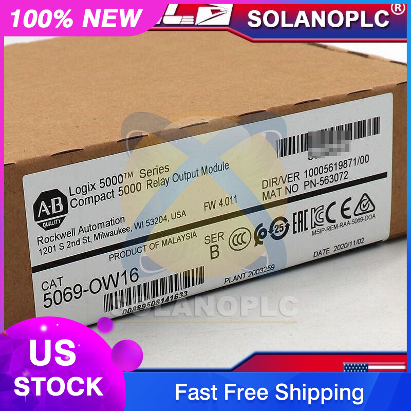 Allen Bradley AB 5069-OW16 Compact 5000 Relay Output Module 5069OW16