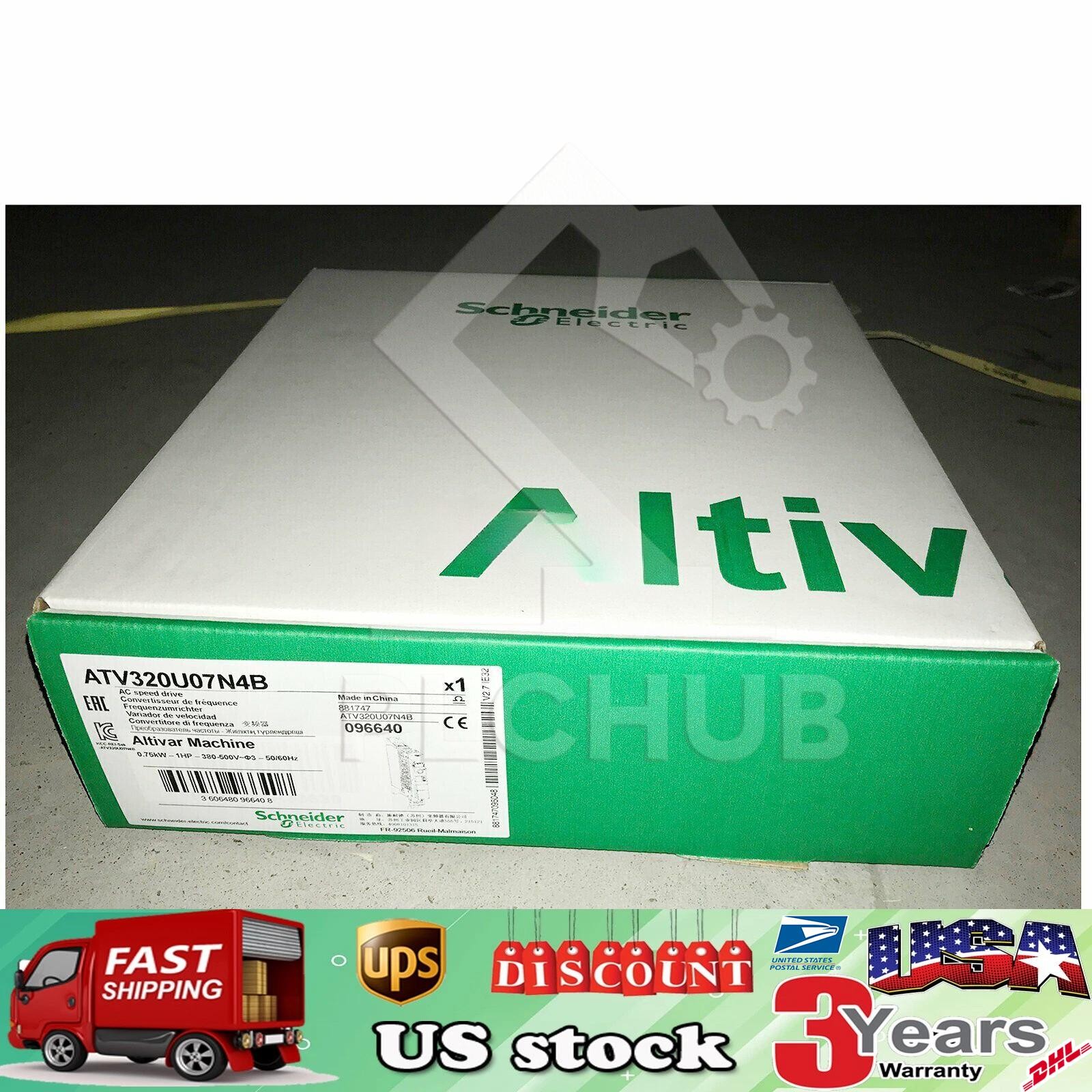 1PC ATV320U07N4B Frequency Converter New In Box Expedited Shipping
