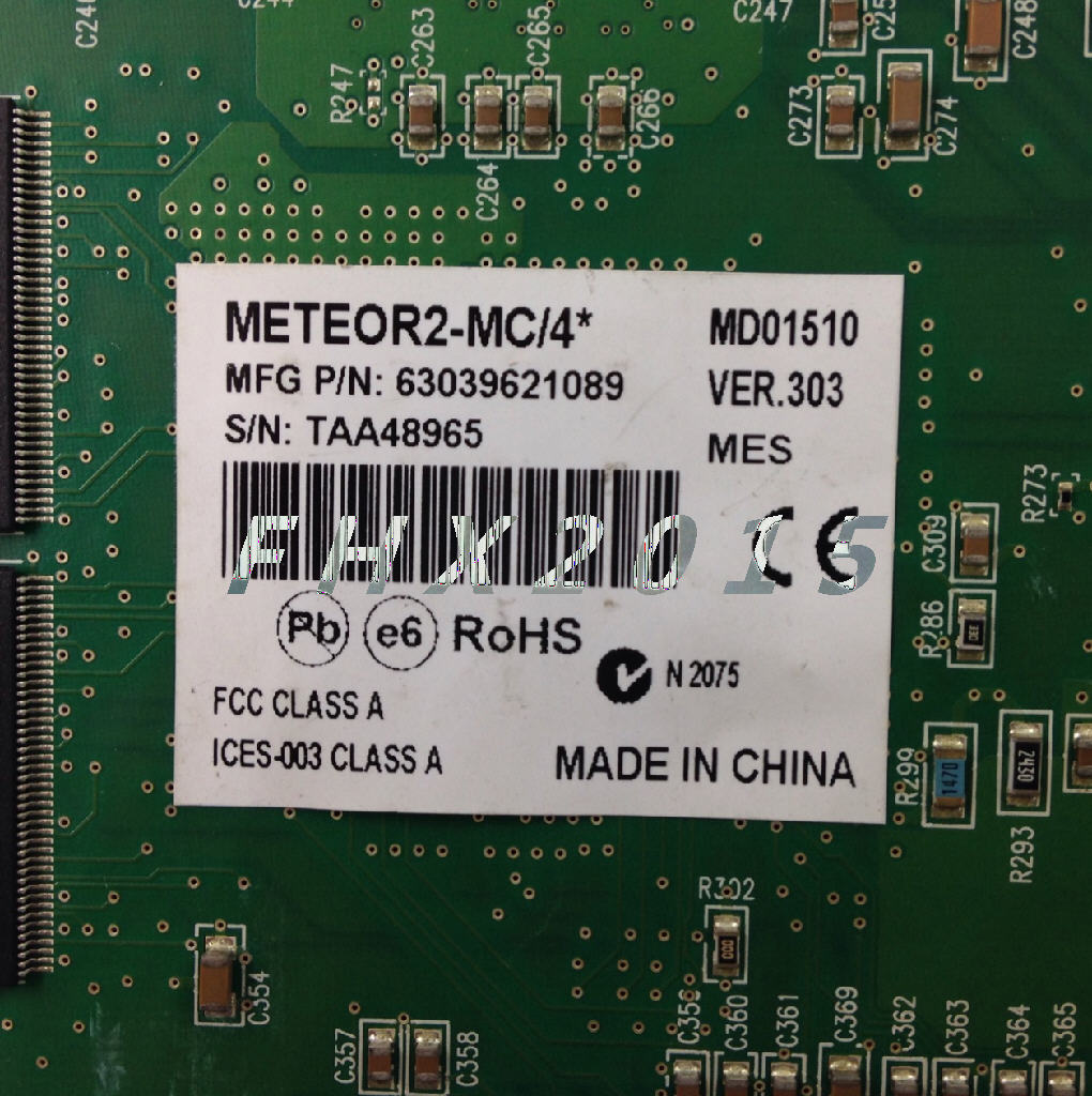 Matrox Meteor2-MC/4* Y751-0301 REV. B —