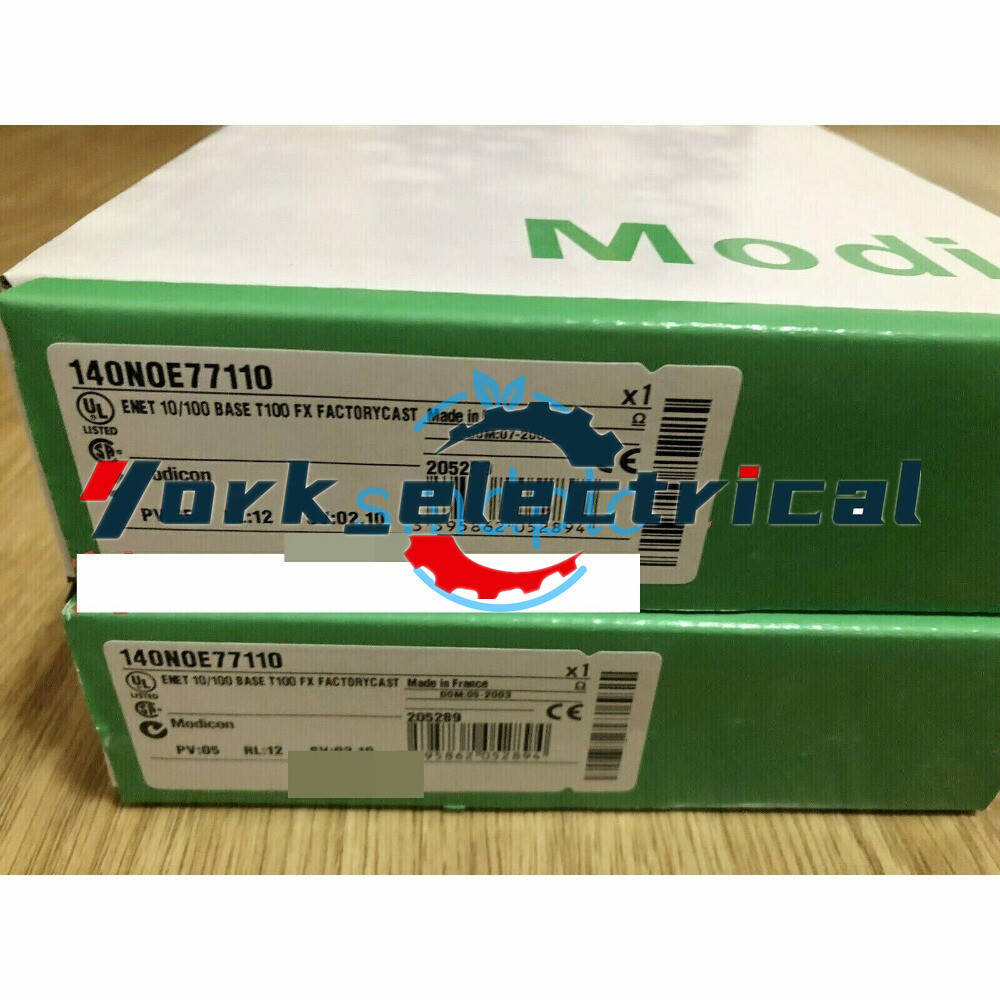 New SCHNEIDER 140NOE77110 140 Series Programmable Ethernet Module with Box zydm