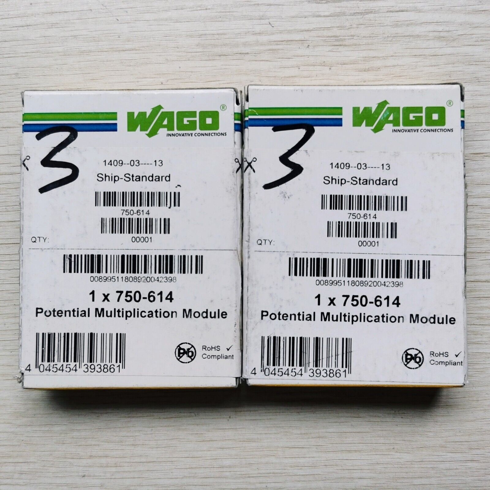 One New WAGO 750-614 750614 PLC Module In Box Expedited Shipping