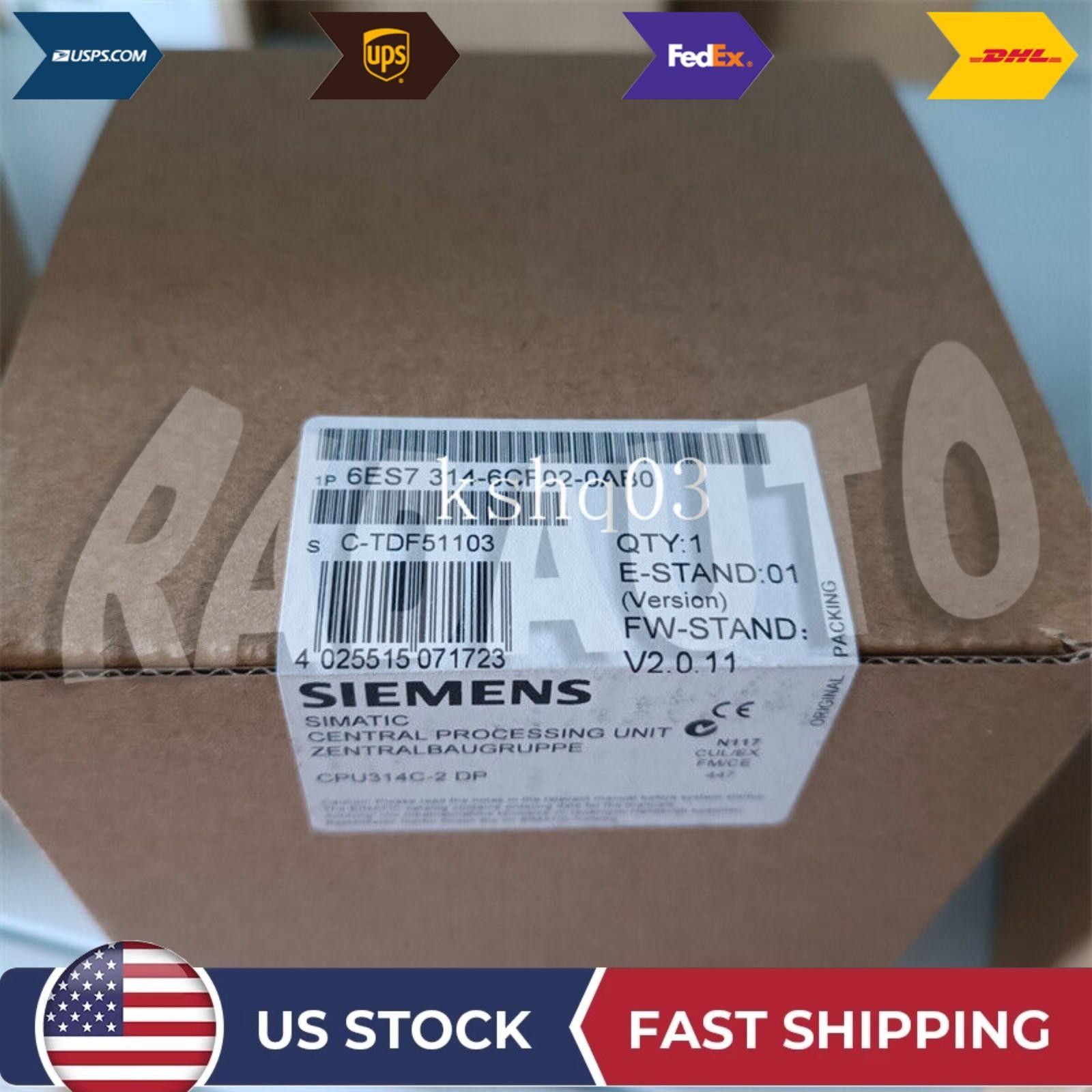 NEW Siemens 6ES7314-6CF02-0AB0 in box 6ES7 314-6CF02-0AB0