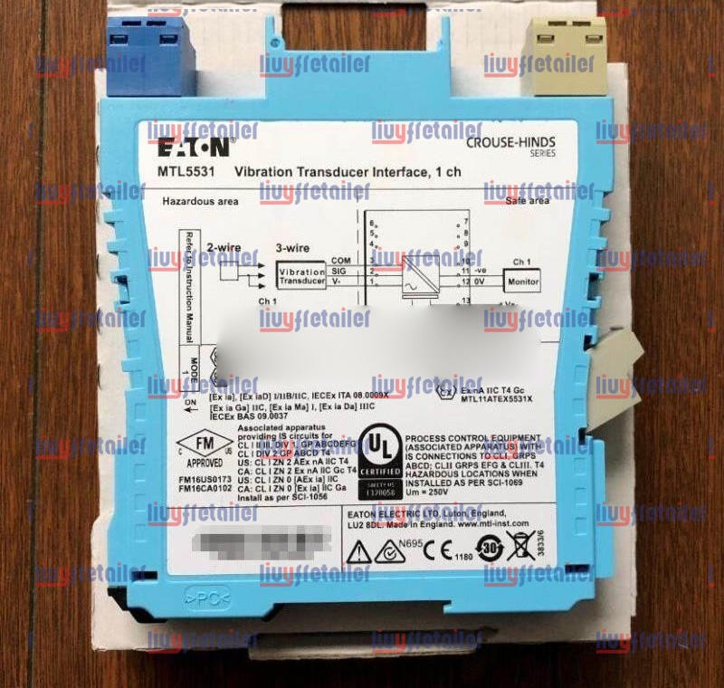 One EATON MTL MTL5531 Isolated Safety Barrier MTL-5531 New