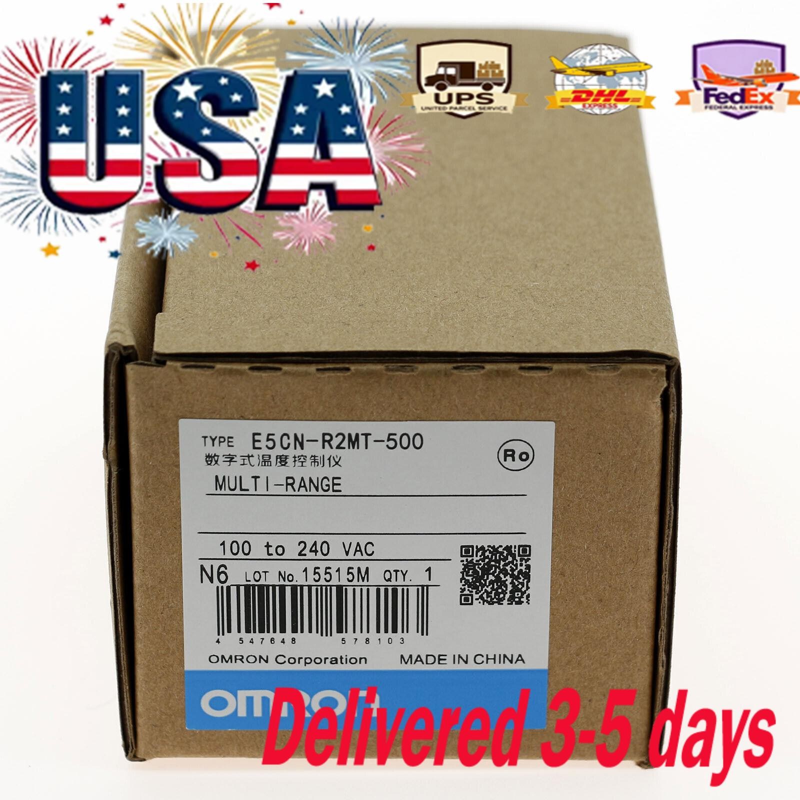 One New In Box OMRON E5CN-R2MT-500 Temperature Controller 100-240VAC US Free TAX