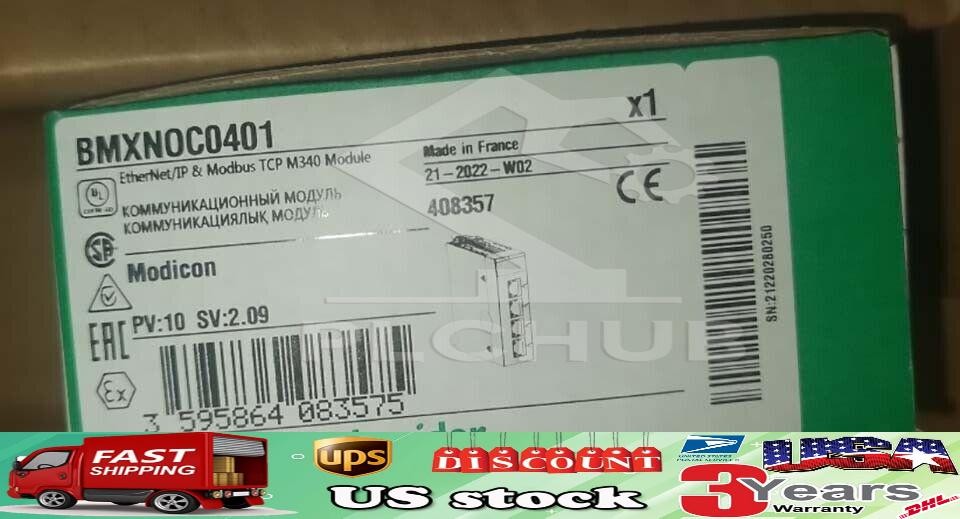 1PC New PLC MODULE BMXNOC0401