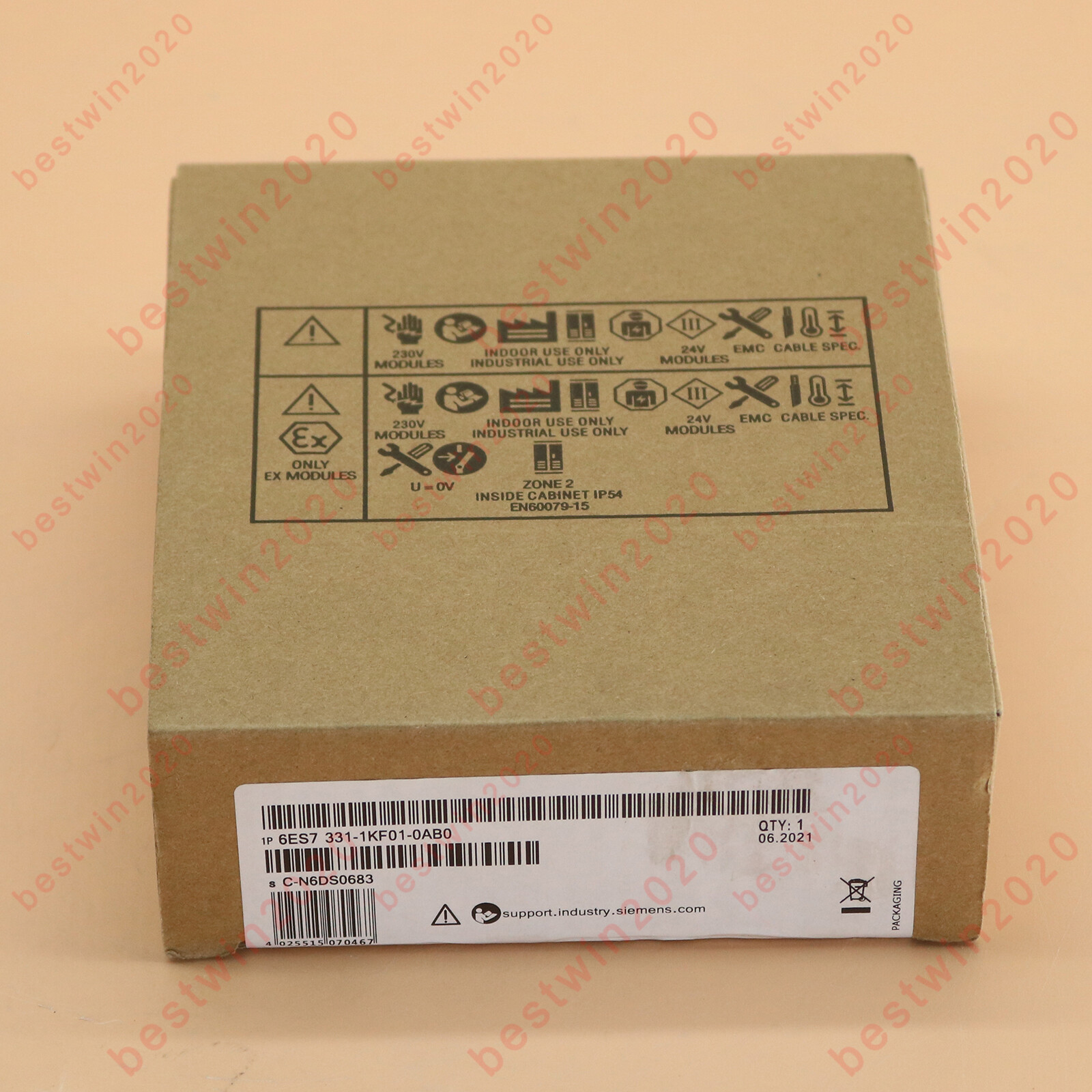 1PC New Siemens 6ES7331-1KF01-0AB0 6ES7 331-1KF01-0AB0 PLC Module FREE SHIP