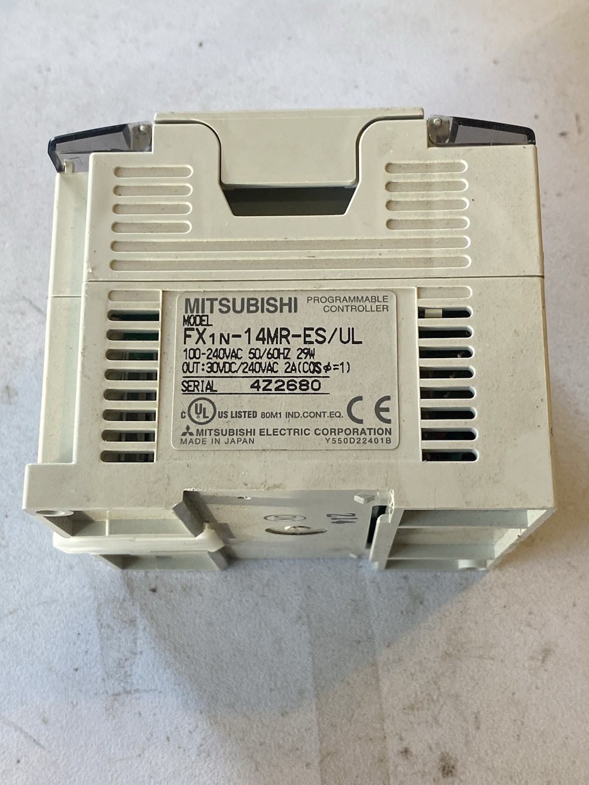 Mitsubishi FX1N-14MR-ES/UL Programmable Controller