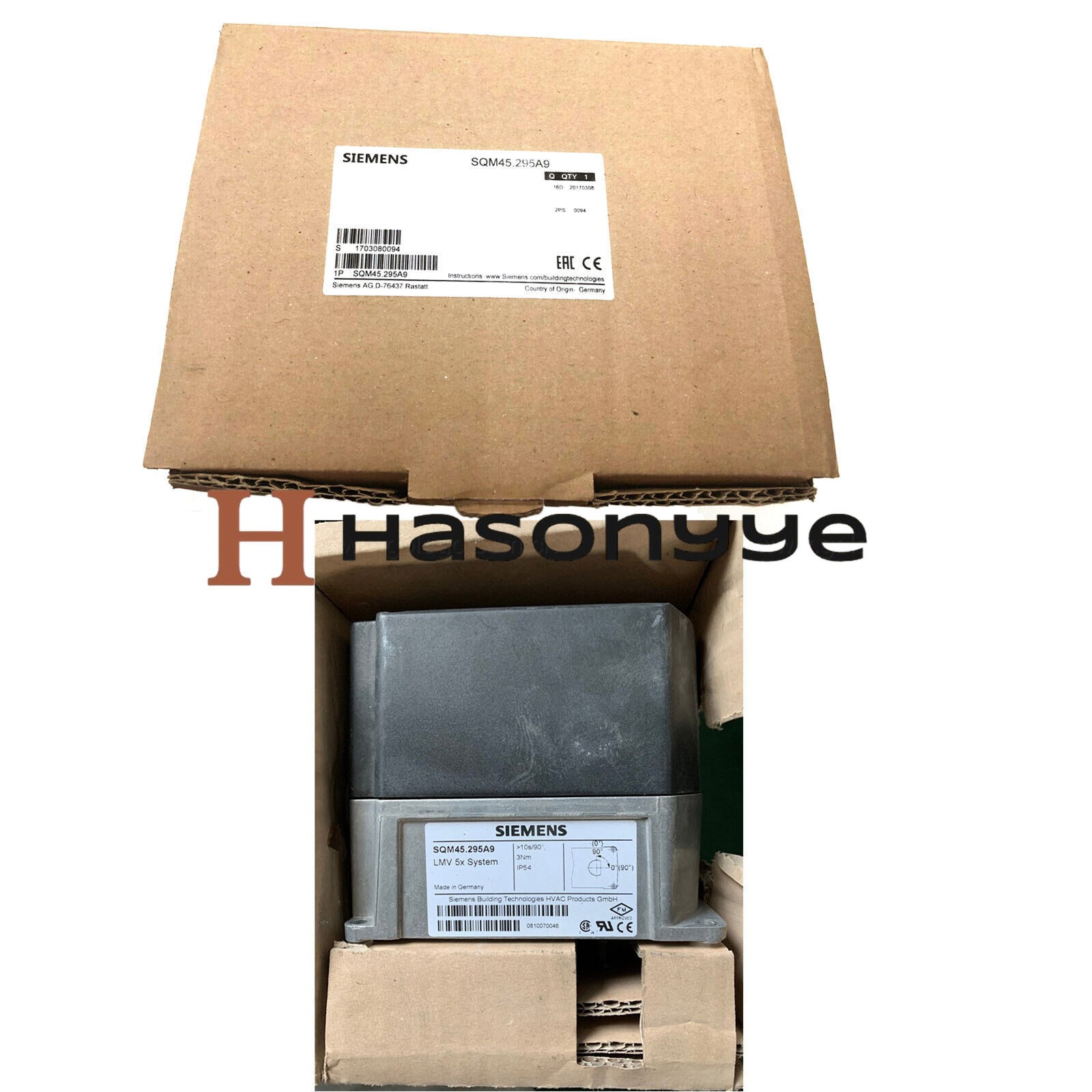 New SIEMENS SQM45.295A9 Servo Motor Free shipping us free tax