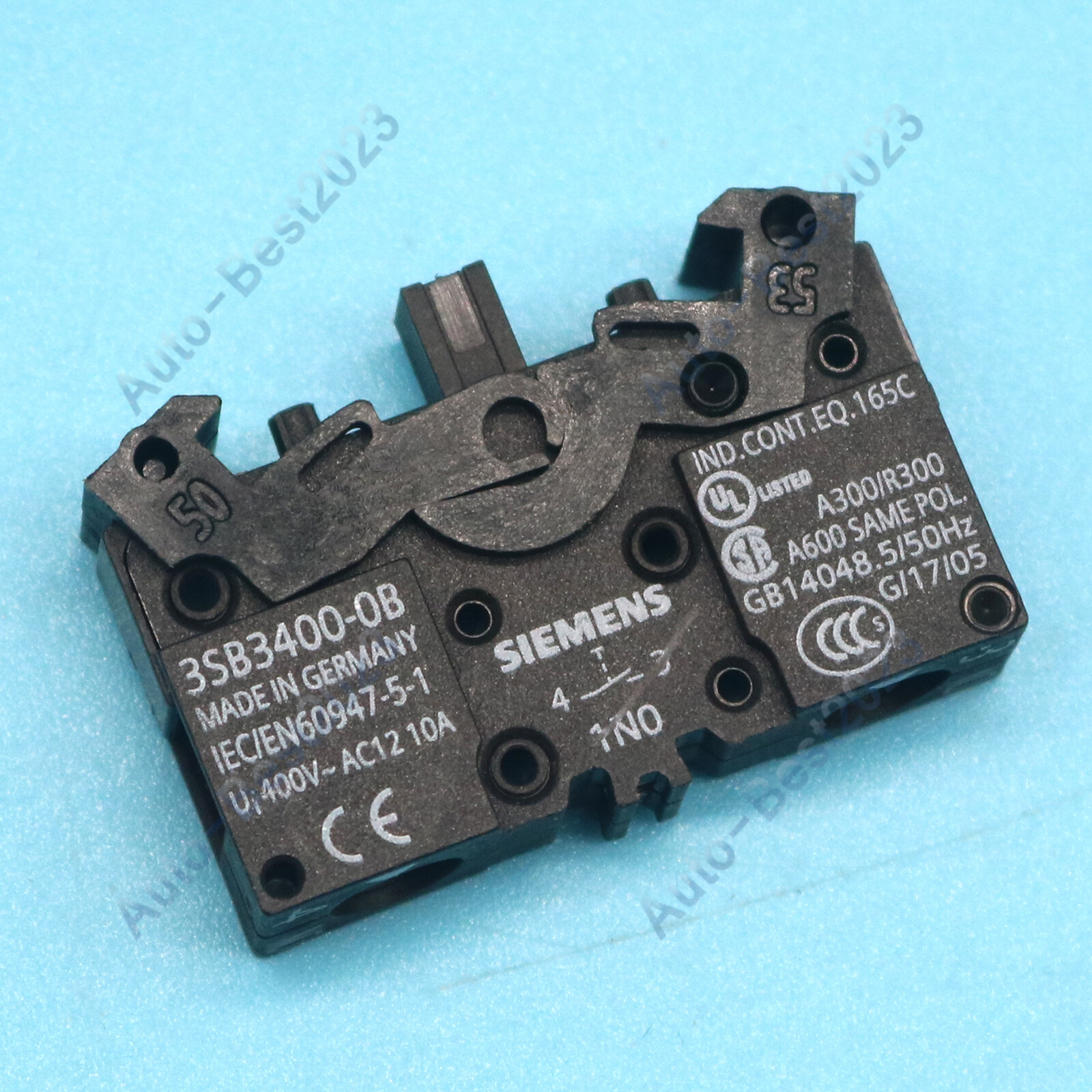 1PC New Siemens pushbutton contact block 3SB3400-0B 3SB3400