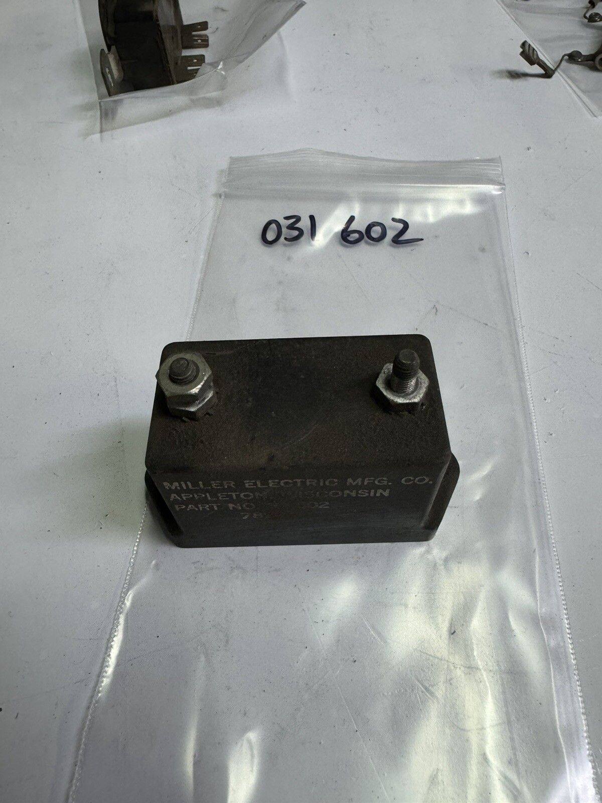 031602 capacitor Assembly MILLER WELDER PARTS For 330/ABP Tested Used