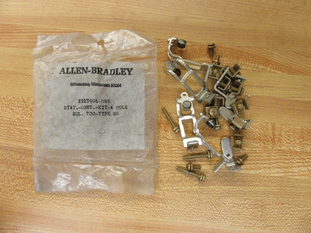 Allen Bradley X225906 Stationary Contact Kit 4 Pole
