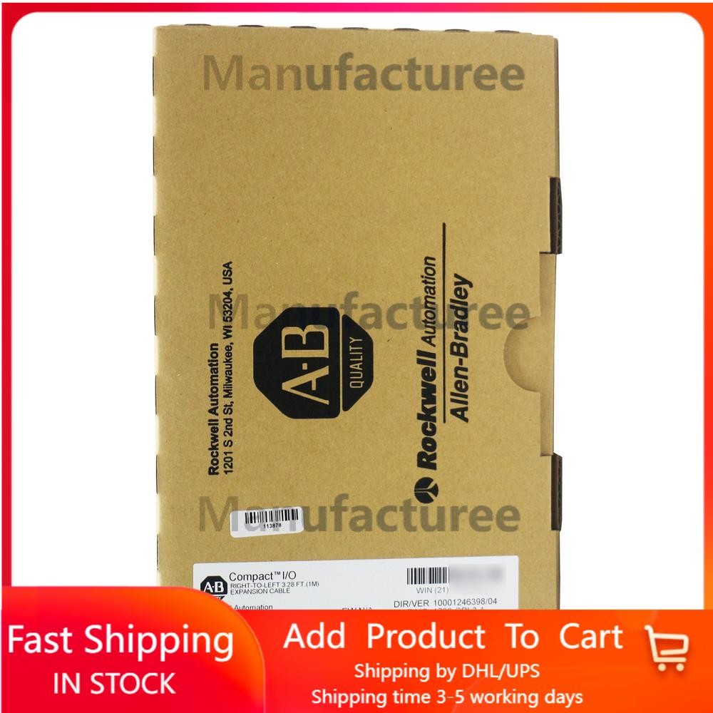NEW Allen-Bradley 1769-CRL3 Compact I/O Bus Ext Cable Free Shipping US Free Tax