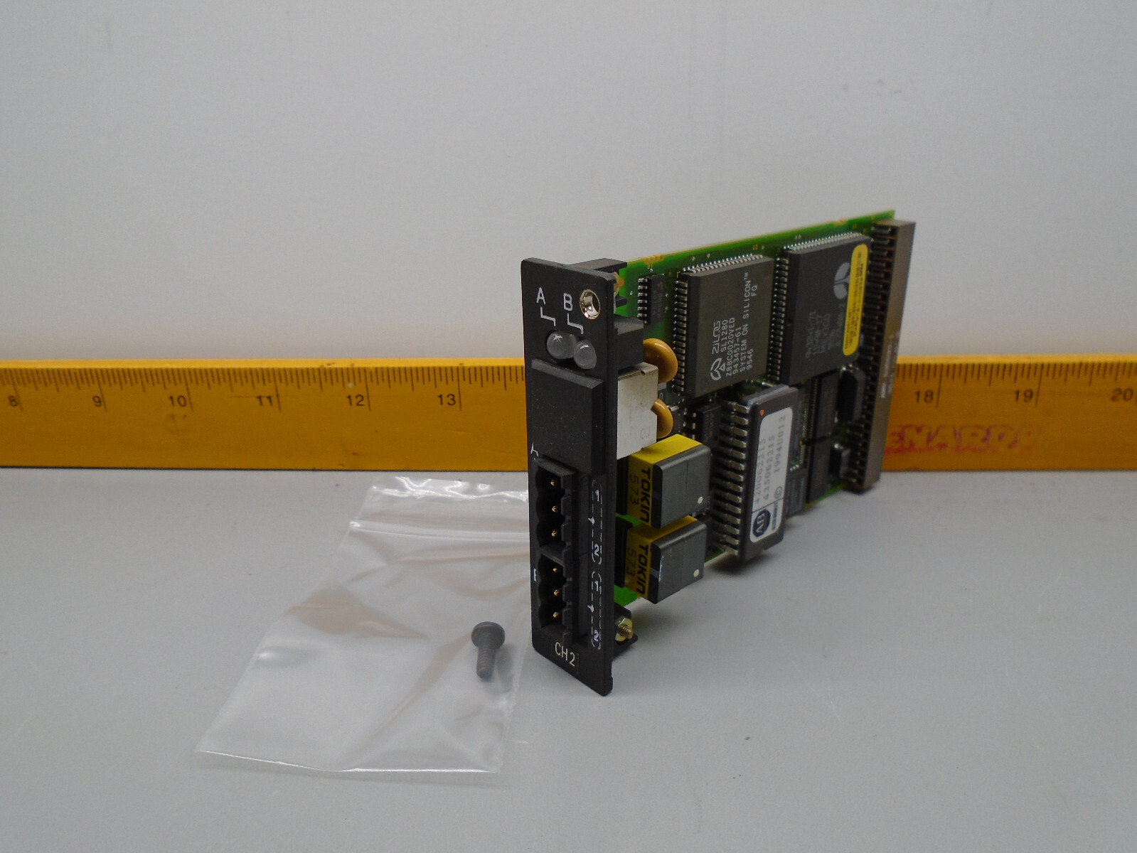 Allen Bradley 6690DS2 /C Rev P PN-96213271 PLC 5 Data Hiway side card X95