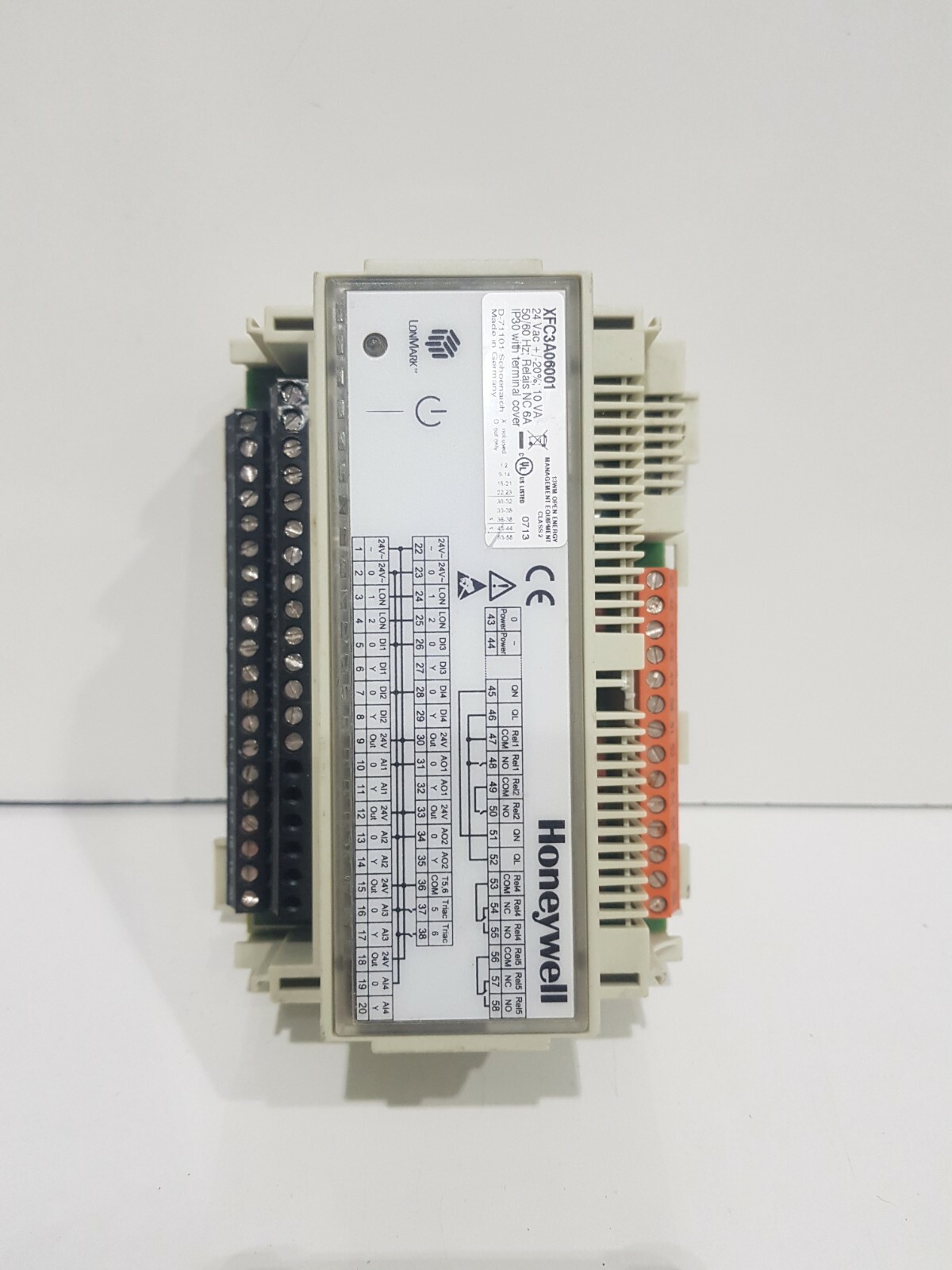Honeywell XFC3A06001 I/O Smart Module 6A 24VAC 50/60Hz