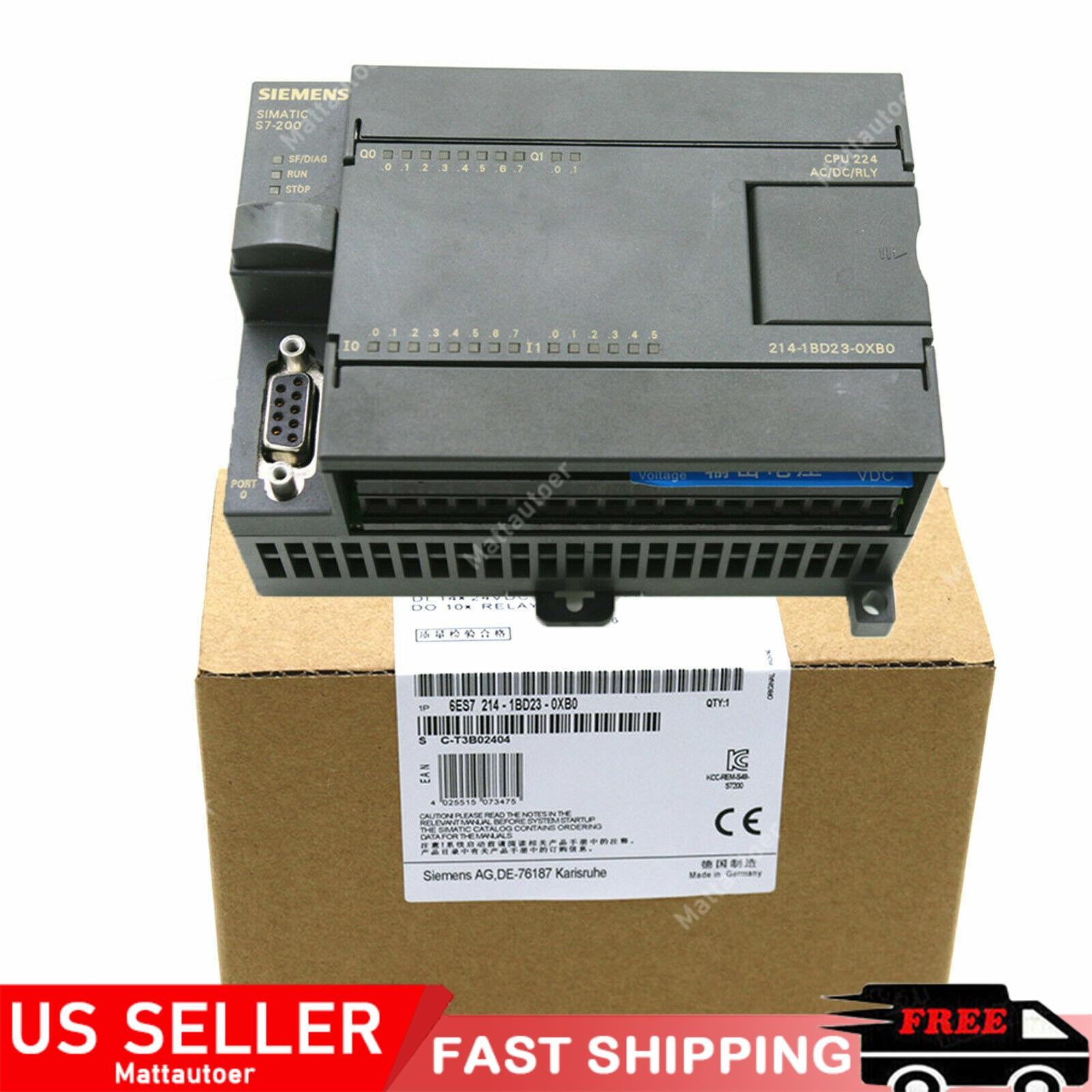 NEW SIEMENS 6ES7 214-1BD23-0XB0 6ES7214-1BD23-0XB0 CPU Module Made In Germany